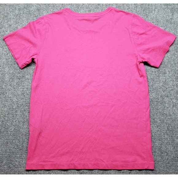 Ralph Lauren Sport T Shirt Womens Large Pink Short Sleeve Casual Top Cotton - Picture 4 of 9